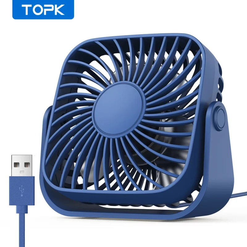 Mini Ventilador K52 USB (Ventilador de mesa portátil)