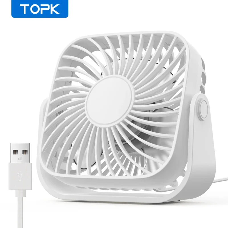 Mini Ventilador K52 USB (Ventilador de mesa portátil)