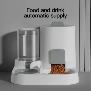 Comedouro + Bebedouro Automático PetFlow Duo