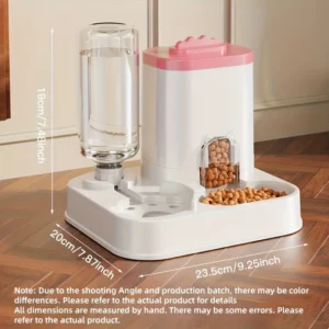 Comedouro + Bebedouro Automático PetFlow Duo