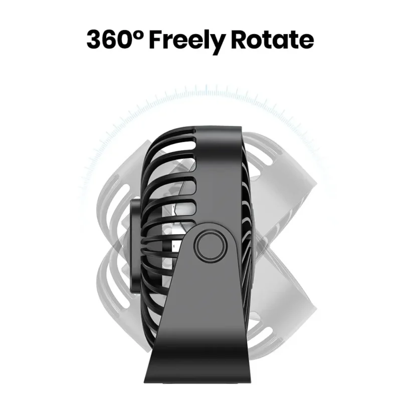 Mini Ventilador K52 USB (Ventilador de mesa portátil)