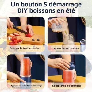 Liquidificador Portátil BlendGo 400ml - USB