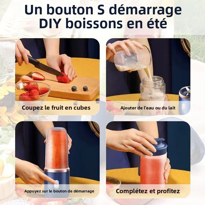 Liquidificador Portátil BlendGo 400ml - USB