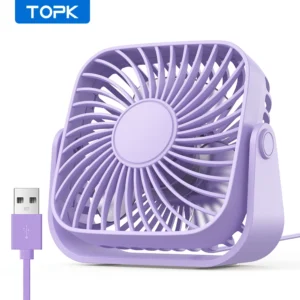 Mini Ventilador K52 USB (Ventilador de mesa portátil)