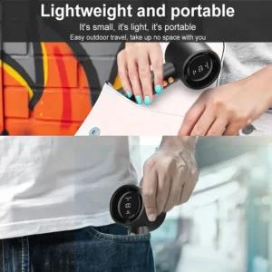AirHandy - Ventilador Portátil Turbo, Silencioso e Recarregável
