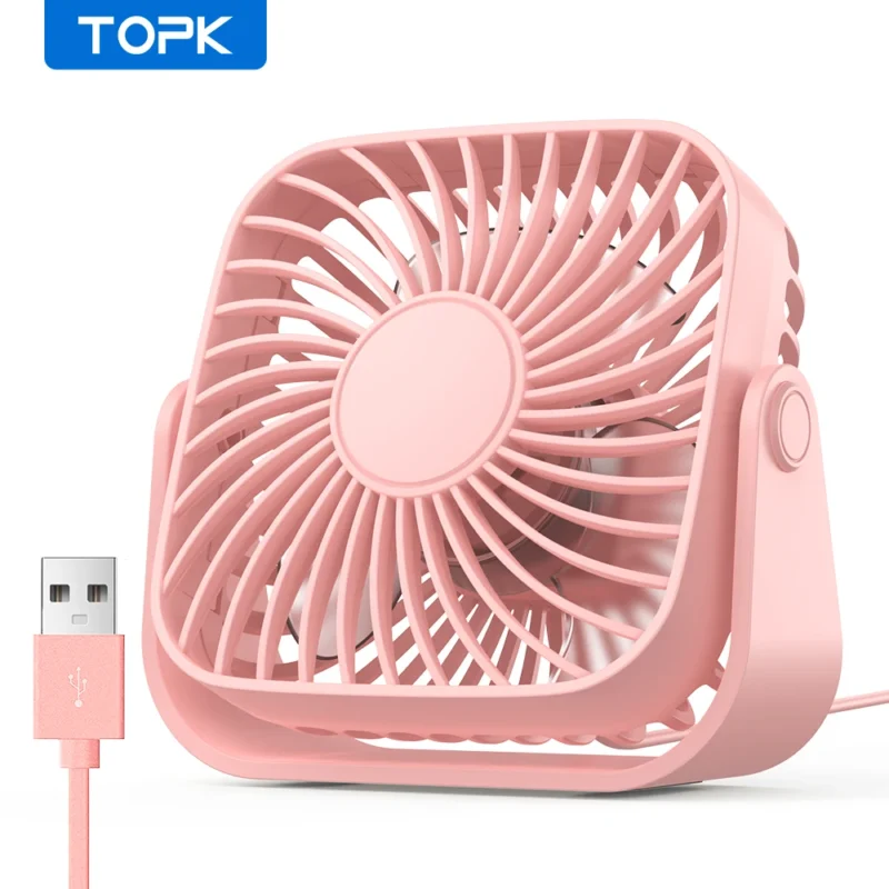 Mini Ventilador K52 USB (Ventilador de mesa portátil)